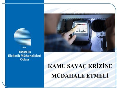 KAMU SAYAÇ KRİZİNE MÜDAHALE ETMELİ