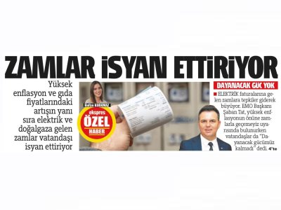 ZAMLAR İSYAN ETTİRİYOR (05.09.2022-ANTALYA EKSPRES)