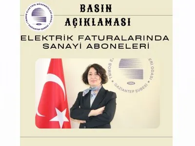ELEKTRİK FATURALARINDA SANAYİ ABONELERİ