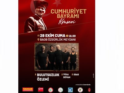 CUMHURİYET BAYRAMINI BULUTSUZLUK ÖZLEMİ İLE KUTLUYORUZ.