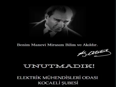 ULU ÖNDERİMİZ MUSTAFA KEMAL ATATÜRK`Ü SAYGI, MİNNET VE RAHMETLE ANIYORUZ.