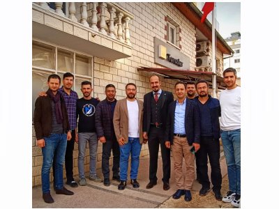 ELEKTRİK MÜHENDİSLERİ ODASI MERSİN ŞUBE BAŞKANI DOÇ. DR. ALKAN ALKAYA VE YÖNETİM KURULU ÜYELERİ TOROSLAR ELEKTRİK DAĞITIM A.Ş. ERDEMLİ OPERASYON MERKEZİNİ ZİYARET ETTİ.
