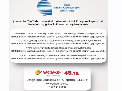YÖRE TURİZM VE SEYAHAT ACENTESİ İLE PROTOKOL SÖZLEŞMESİ İMZALANDI