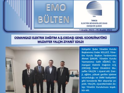 ŞUBE BÜLTENİ YAYINDA !