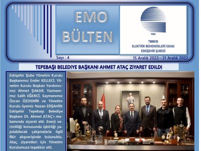 ŞUBE BÜLTENİNİN 4.SAYISI YAYINDA !
