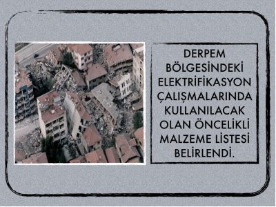 ÖNCELİKLİ İHTİYAÇ LİSTESİ