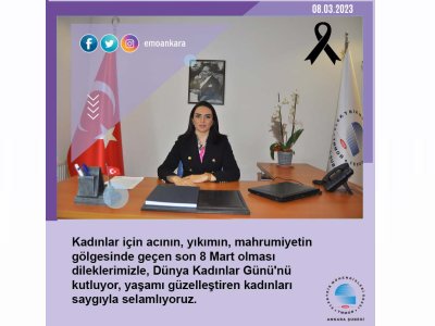 8 MART DÜNYA KADINLAR GÜNÜ KUTLU OLSUN