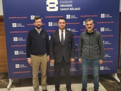 ESKİŞEHİR ORGANİZE SANAYİ BÖLGE MÜDÜRÜ ERHAN TATAR ZİYARET EDİLDİ