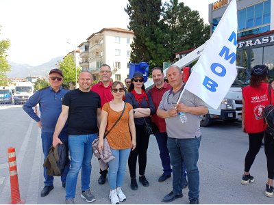 1 MAYIS BİRLİK,MÜCADELE VE DAYANIŞMA GÜNÜ DENİZLİ`DE COŞKUYLA KUTLANDI