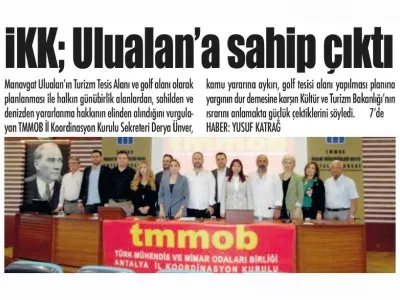İKK; ULUALAN`A SAHİP ÇIKTI (ANTALYA SON HABER - 04.05.2023)
