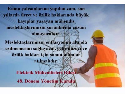MESLEKTAŞLARIMIZ GELİR DÜZEYİ VE ÖZLÜK HAKLARI İÇİN SOMUT ADIM BEKLİYOR