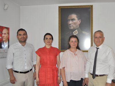 OSTİM YENİLENEBİLİR ENERJİ VE ÇEVRE TEKNOLOJİLERİ KÜMELENMESİ DERNEĞİNDEN ŞUBEMİZE ZİYARET