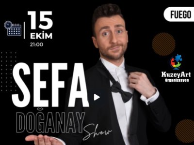 ÜYELERİMİZLE SEFA DOĞANAY SHOW`A GİDİYORUZ!