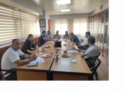 ŞUBE KOMİSYON BAŞKANLARIMIZLA BİR ARAYA GELİNDİ