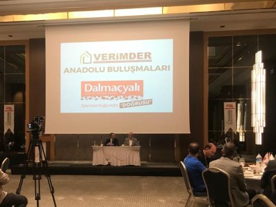 `VERİMDER ANADOLU BULUŞMALARI` TOPLANTISINA KATILDIK..