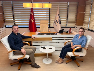 ANTALYA İKK SEKRETERİ`NDEN ŞUBEMİZE ZİYARET