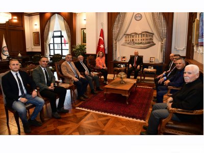 TRABZON VALİSİ AZİZ YILDIRIM ZİYARETİ