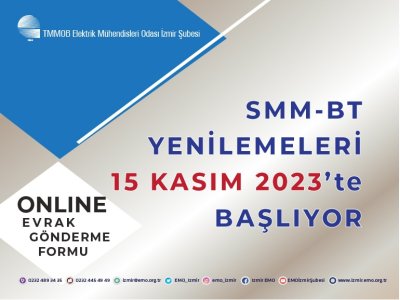 2024 YILI SMMBT BELGE YENİLEME DÖNEMİ BAŞLADI