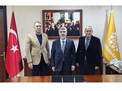 TÜRKİYE ENERJİ,NÜKLEER VE MADEN ARAŞTIRMA KURUMU (TENMAK) BAŞKANI PROF. DR. ABDULKADİR BALIKÇIYI ZİYARET ETTİK