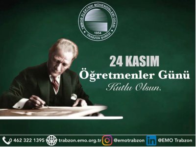 24 KASIM ÖĞRETMENLER GÜNÜ