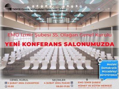 35. OLAĞAN GENEL KURULU İÇİN GERİ SAYIM BAŞLADI