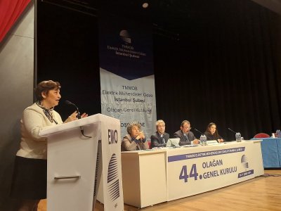 GENEL KURUL AÇILIŞ KONUŞMASI ŞUBE BAŞKANIMIZ SAADET NURUİLAH GÜLEÇ TARAFINDAN YAPILDI.