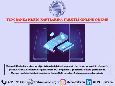 TAKSİTLİ ÖDEME