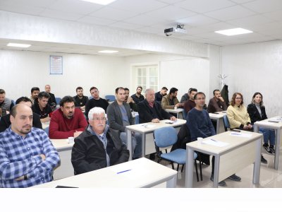 ŞUBEMİZDE, `KOSGEB YEŞİL SANAYİ DESTEK PROGRAMI` BİLGİLENDİRME TOPLANTISI GERÇEKLEŞTİ..