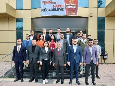 CUMHUR İTTİFAKI TOROSLAR BELEDİYE BAŞKAN ADAYI SN. DR. ALİ ÖZ TMMOB MERSİN İL KOORDİNASYON KURULUNU ZİYARET ETTİ.