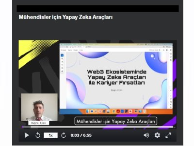ÜYELERİMİZ İÇİN ÜCRETSİZ UDEMY EĞİTİMİ: MÜHENDİSLER İÇİN YAPAY ZEKA ARAÇLARI