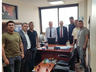 TEİAŞ İŞLETME VE BAKIM DAİRESİ BAŞKANLIĞINA ZİYARET