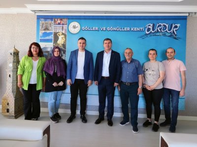 BURDUR BELEDİYE BAŞKANI ALİ ORKUN ERCENGİZ`E ZİYARET