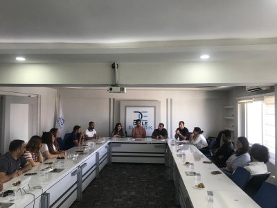 DİCLE ELEKTRİK DAĞITIM A.Ş`DE BULUNAN EMO İŞYERİNE ÜYE ZİYARETİ YAPILDI