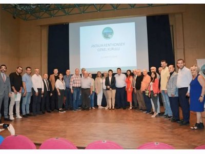 ANTALYA KENT KONSEYİ GENEL KURULU YAPILDI