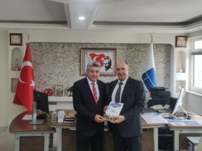ŞUBE YÖNETİM KURULUMUZ, TÜRKİYE ELEKTRİK İLETİM A.Ş. 6.BÖLGE MÜDÜRÜ MEHMET AYDINI VE OSMANGAZİ ELEKTRİK DAĞITIM A.Ş. KÜTAHYA İL MÜDÜRÜ KAMİL UĞUR MUMCUYU ZİYARET ETTİ