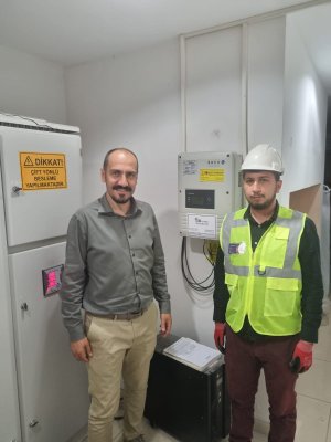 ŞUBE HİZMET BİNAMIZDAKİ GES TESİSİNE BAKIM YAPILDI.