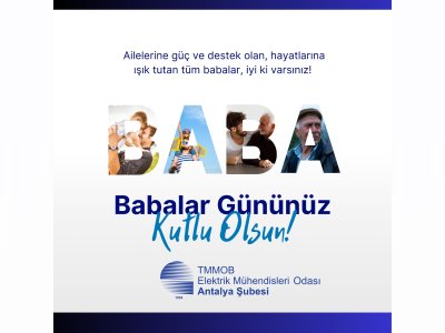 TÜM BABALARIN BABALAR GÜNÜ KUTLU OLSUN!