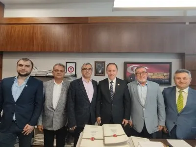 EMODAN CHP GENEL BAŞKAN YARDIMCISI DENİZ YAVUZYILMAZA ZİYARET