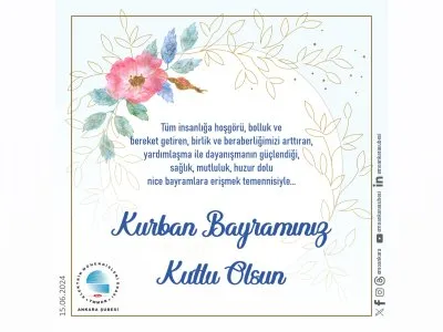 KURBAN BAYRAMINIZ KUTLU OLSUN!