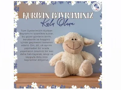 KURBAN BAYRAMINIZ KUTLU OLSUN!