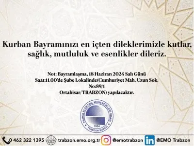 KURBAN BAYRAMI