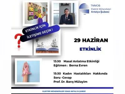 KADIN ÜYELERİMİZE YÖNELİK 2 ETKİNLİK