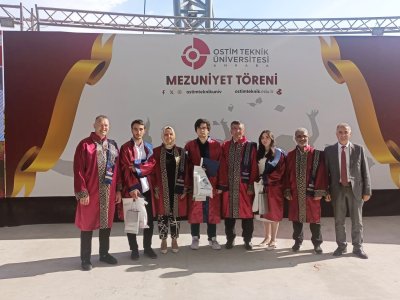 OSTİM TEKNİK ÜNİVERSİTESİ MEZUNİYET TÖRENİNE KATILDIK