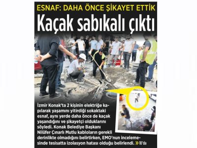 KAÇAK SABIKALI ÇIKTI (MİLLİYET)