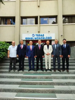 TEDAŞ GENEL MÜDÜRLÜĞÜ`NE ZİYARET