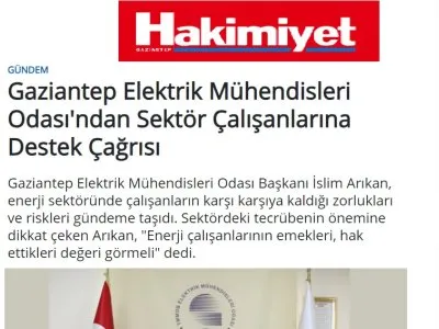 ENERJİDE EMEĞİN DEĞERİ