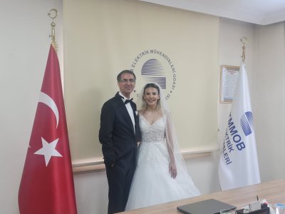 15.DÖNEM YÖNETİM KURULU ÜYELERİMİZ MELİKE KOÇAK VE M.HAKAN YUSUFOĞLU`NUN NİKAH TÖRENİ GERÇEKLEŞTİ.