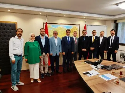 ENERJİ İŞLERİ GENEL MÜDÜRLÜĞÜNE ZİYARET GERÇEKLEŞTİ