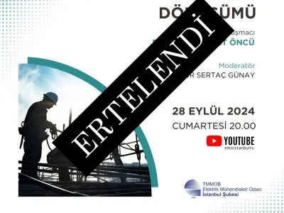 WEBİNAR ERTELEME DUYURUSU