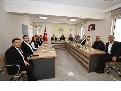 ŞAHİNBEY BELEDİYE BAŞKANI SN. MEHMET TAHMAZOĞLU VE HEYETİ ŞUBEMİZİ ZİYARET ETTİ.